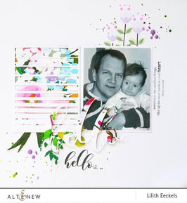 Part A-Glitz Art Craft Co.,LTD Dies Gradient Stripes Cover Die