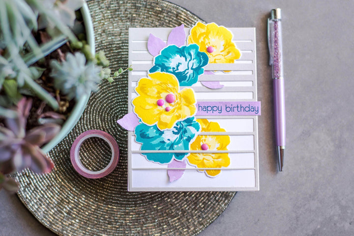 Part A-Glitz Art Craft Co.,LTD Dies Gradient Stripes Cover Die