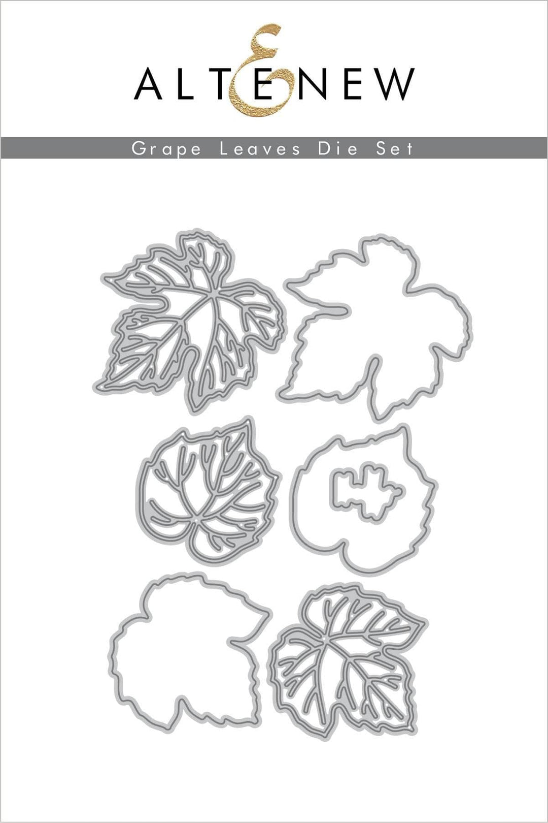 Part A-Glitz Art Craft Co.,LTD Dies Grape Leaves Die Set