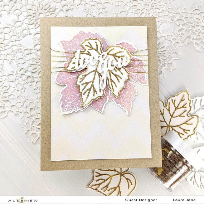 Part A-Glitz Art Craft Co.,LTD Dies Grape Leaves Die Set