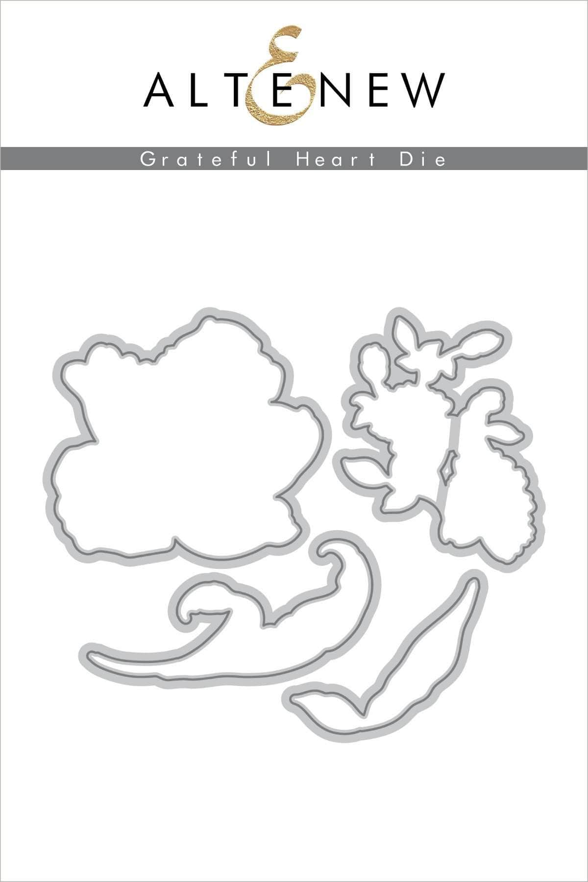 Part A-Glitz Art Craft Co.,LTD Dies Grateful Heart Die Set