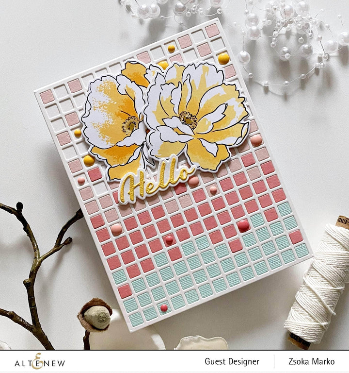 Part A-Glitz Art Craft Co.,LTD Dies Grid Cover Die