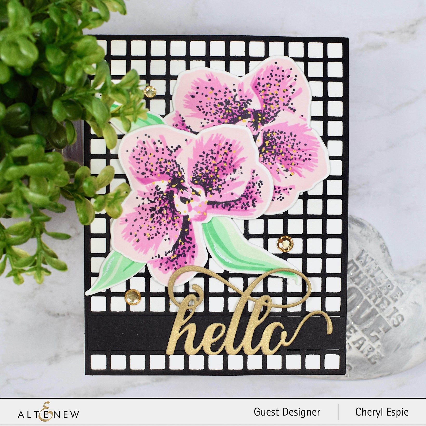 Altenew Grid Cover Die, Versatile Dies for A2 Cards, DIY Card Making ...