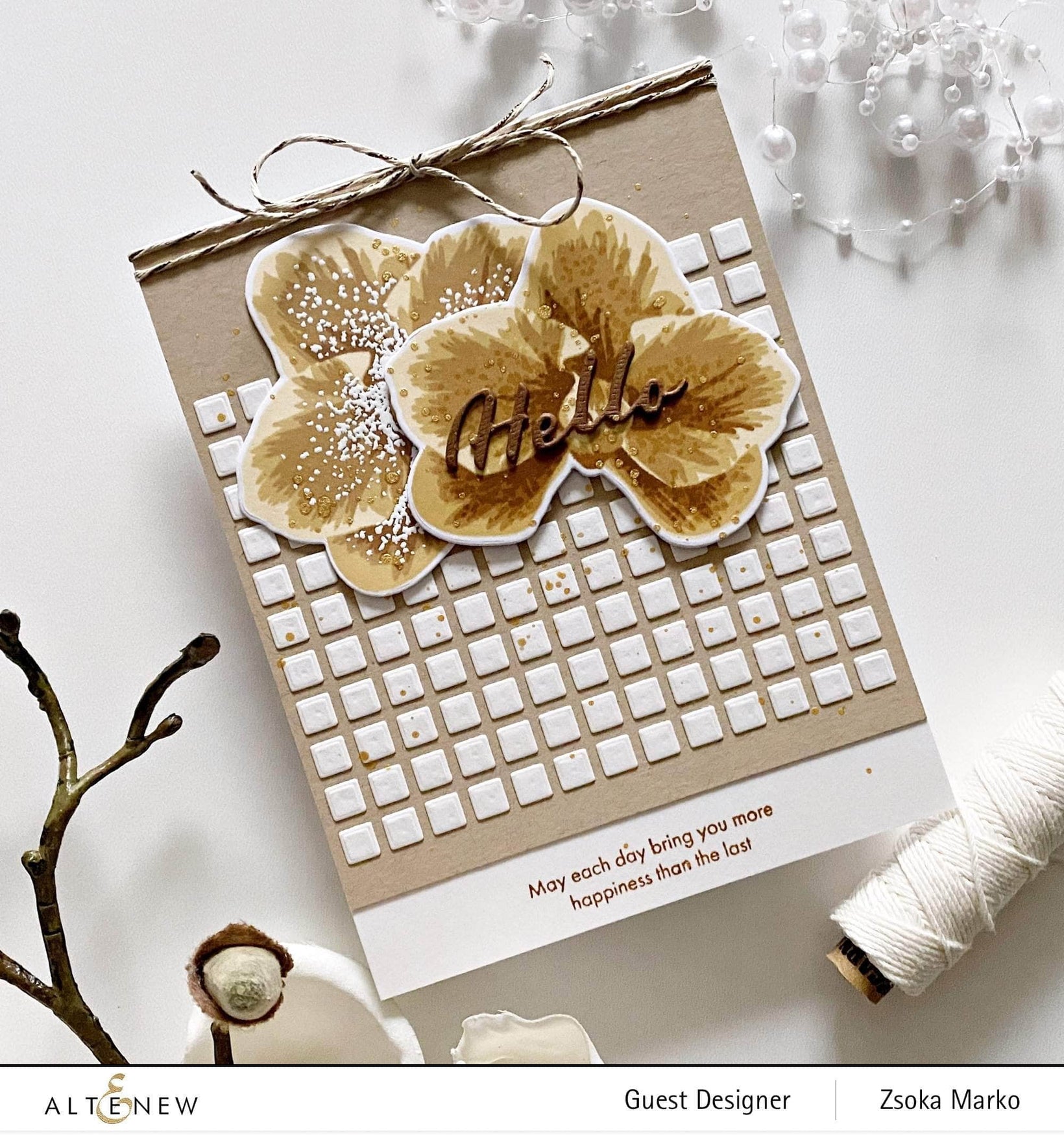 Altenew Grid Cover Die, Versatile Dies for A2 Cards, DIY Card Making ...