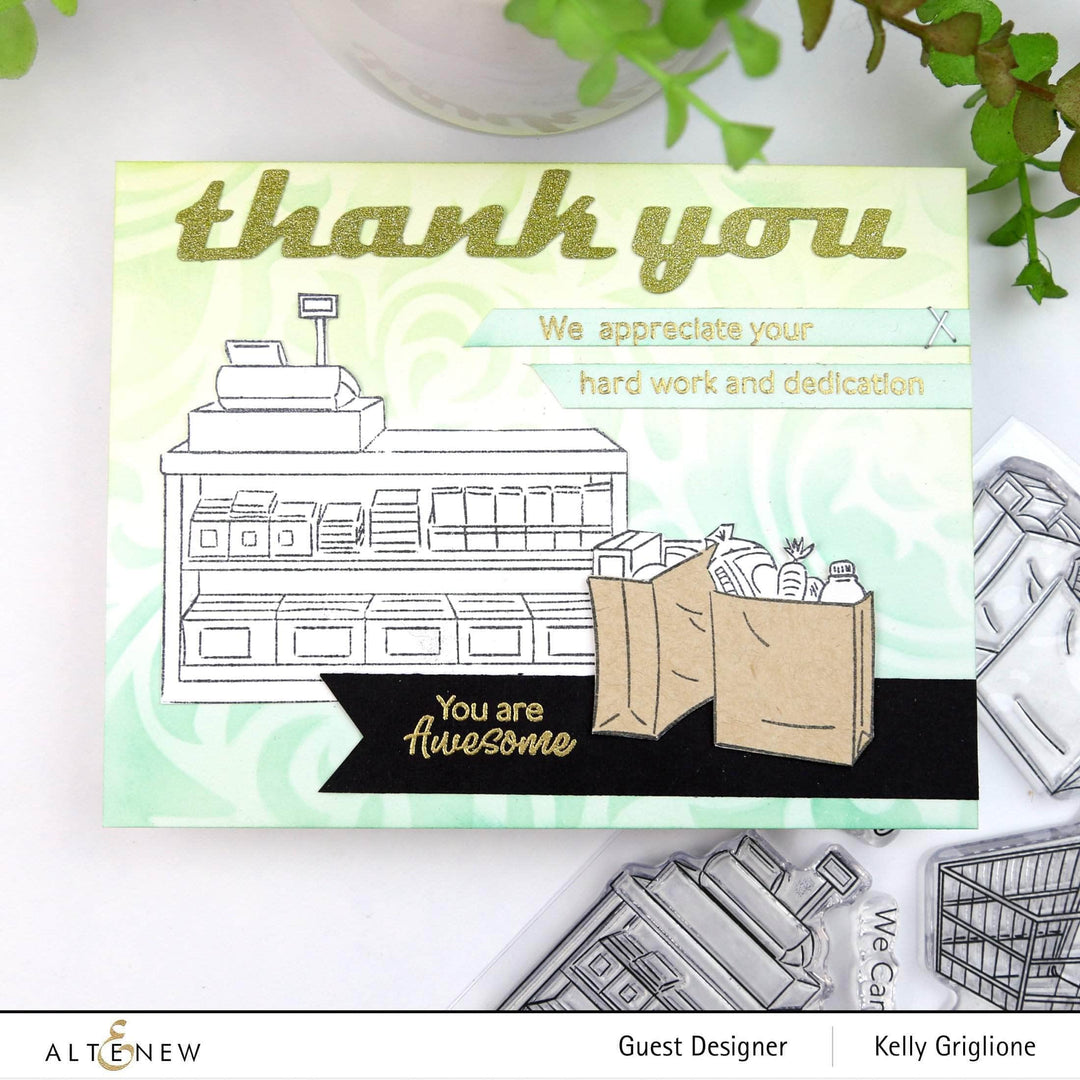 Part A-Glitz Art Craft Co.,LTD Dies Grocery Heroes Die Set