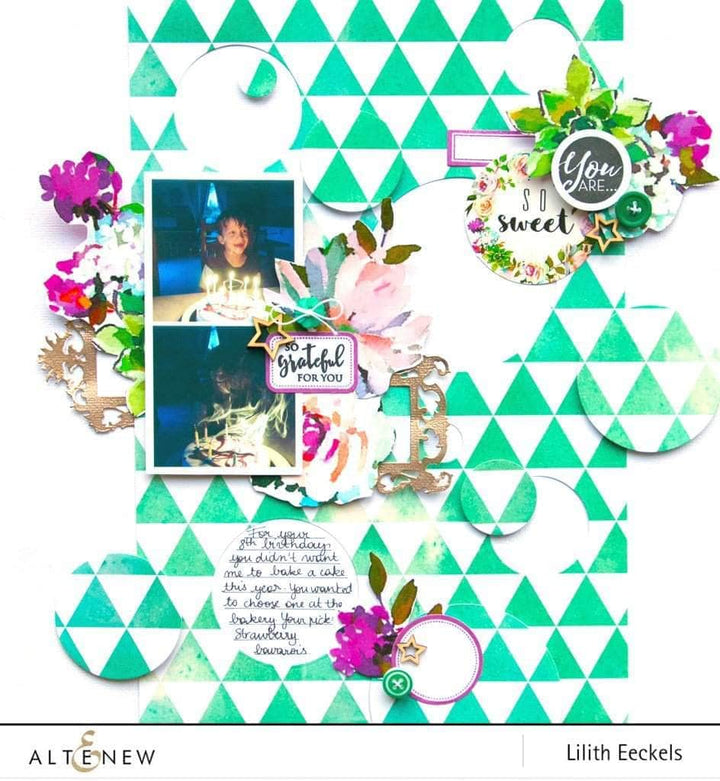 Part A-Glitz Art Craft Co.,LTD Dies Halftone Circles Nesting Die Set