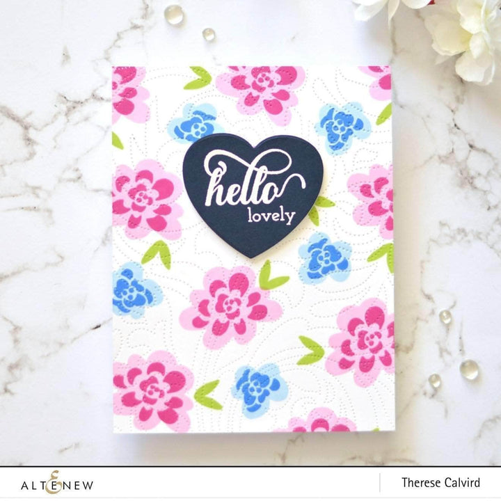 Part A-Glitz Art Craft Co.,LTD Dies Halftone Hearts Nesting Die Set