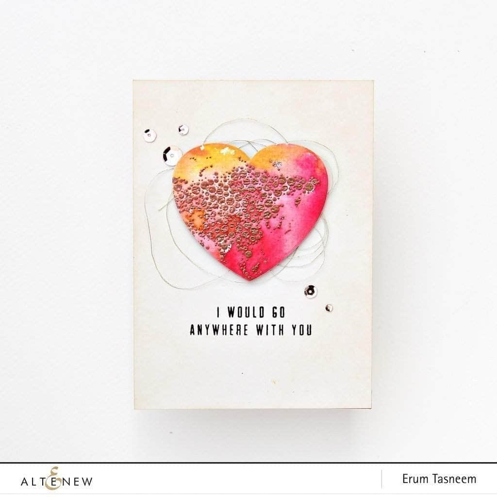 Part A-Glitz Art Craft Co.,LTD Dies Halftone Hearts Nesting Die Set
