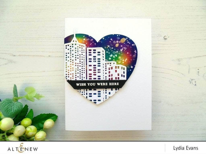 Part A-Glitz Art Craft Co.,LTD Dies Halftone Hearts Nesting Die Set