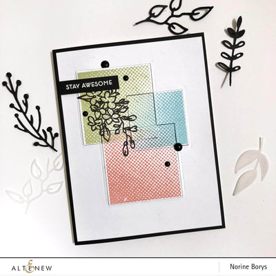 Part A-Glitz Art Craft Co.,LTD Dies Halftone Squares Die Set