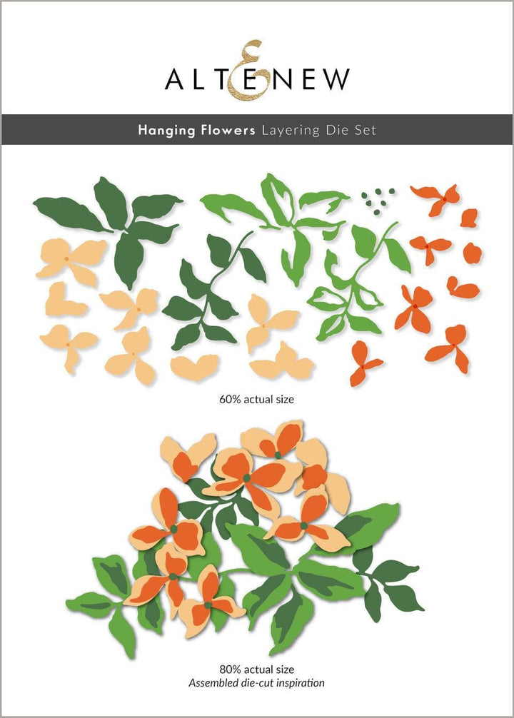 Part A-Glitz Art Craft Co.,LTD Dies Hanging Flowers Layering Die Set