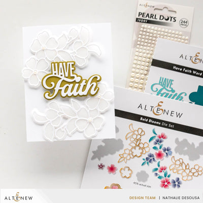 Have Faith Word Die Set