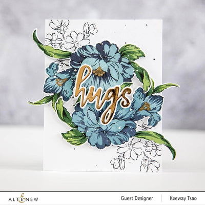 Part A-Glitz Art Craft Co.,LTD Dies Hello and Hugs Die Set