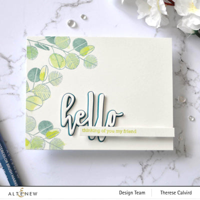 Part A-Glitz Art Craft Co.,LTD Dies Hello and Hugs Die Set