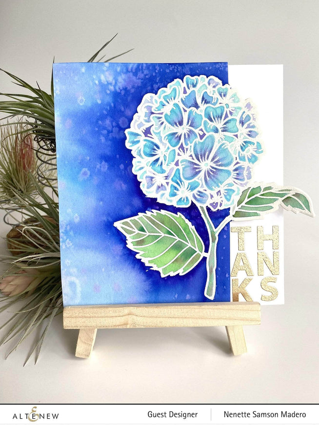 Part A-Glitz Art Craft Co.,LTD Dies Hello Hydrangea Die Set