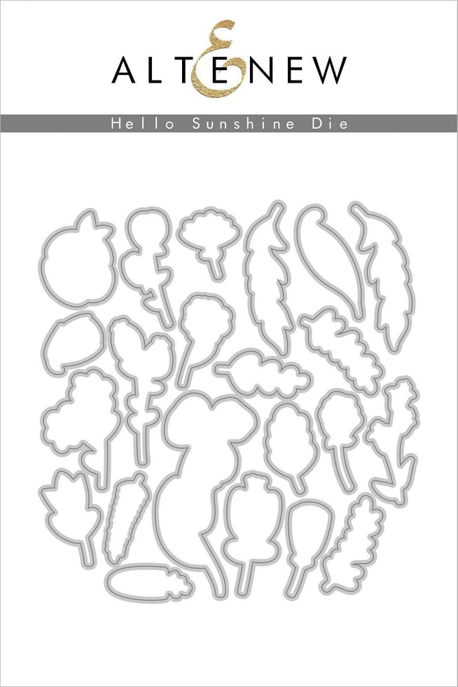 Part A-Glitz Art Craft Co.,LTD Dies Hello Sunshine Die Set
