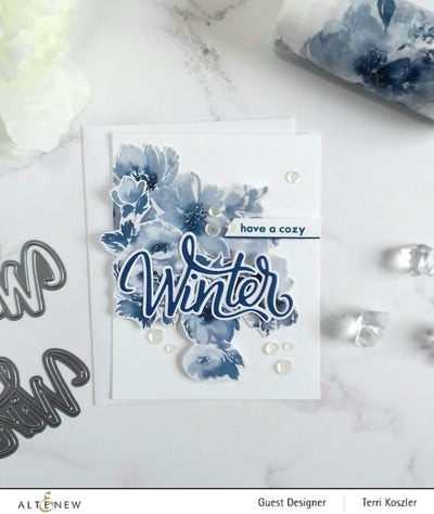 Part A-Glitz Art Craft Co.,LTD Dies Hello Winter Die Set