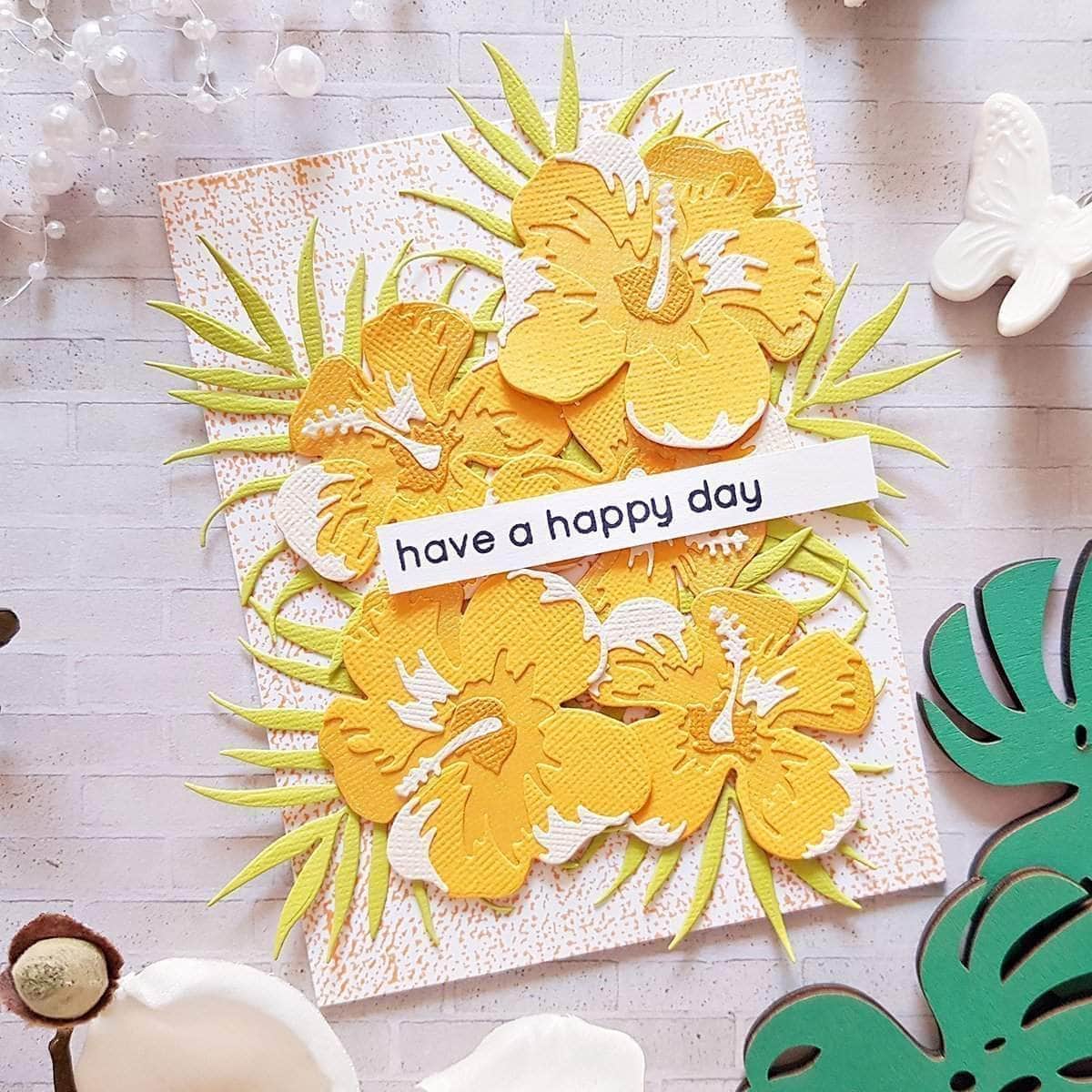 Hibiscus Garden 3D Die Set | Altenew