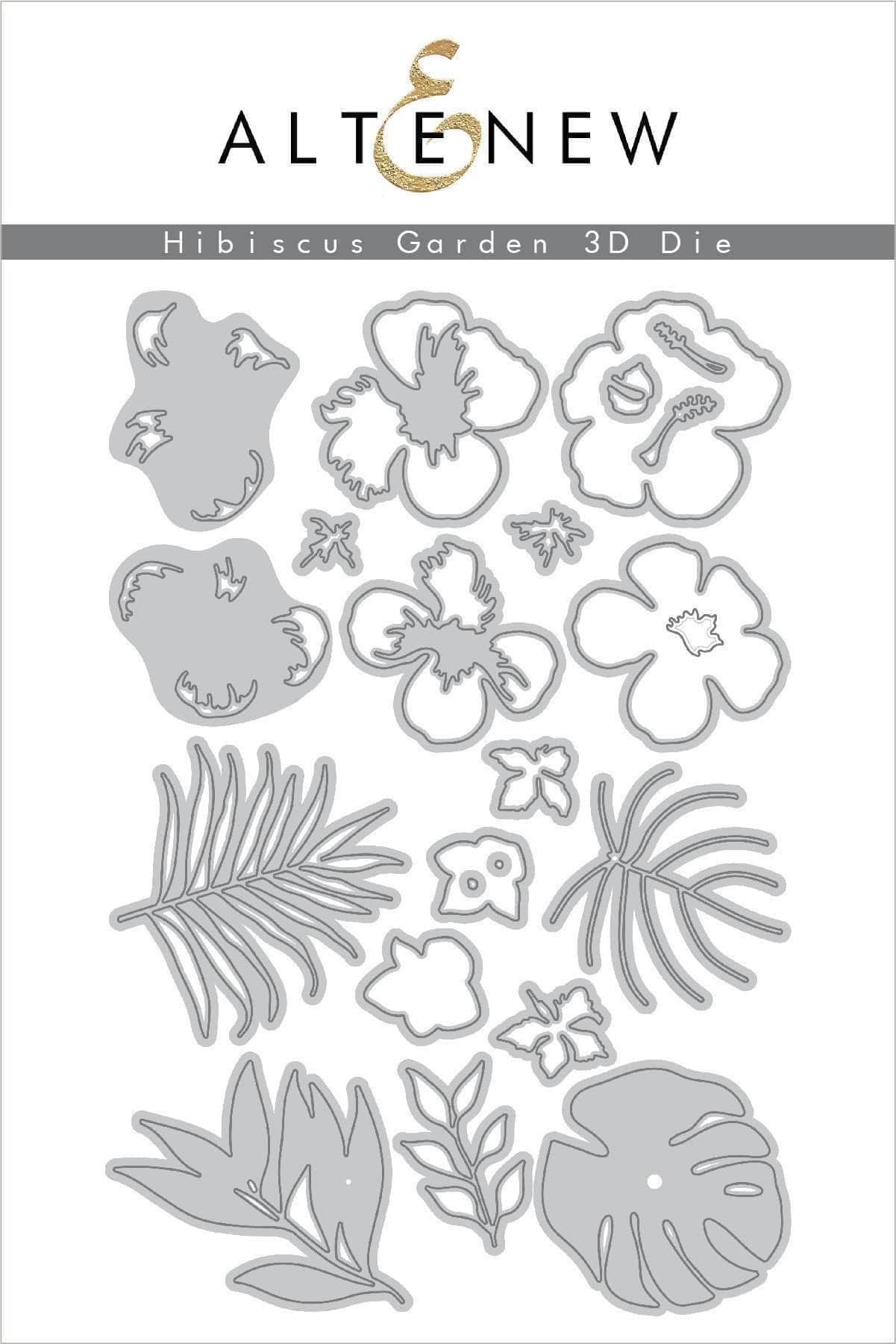 Hibiscus Garden 3D Die Set | Altenew