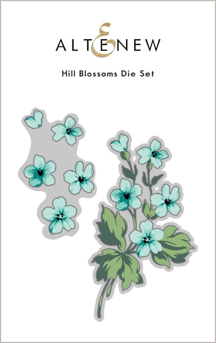 Part A-Glitz Art Craft Co.,LTD Dies Hill Blossoms Die Set
