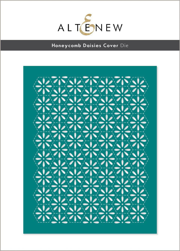 Part A-Glitz Art Craft Co.,LTD Dies Honeycomb Daisies Cover Die