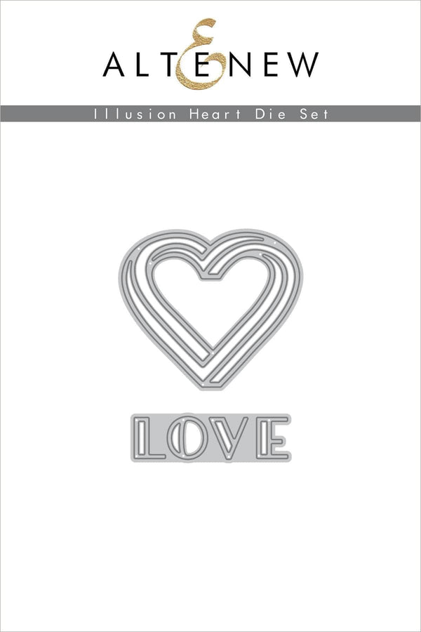 Part A-Glitz Art Craft Co.,LTD Dies Illusion Heart Die Set