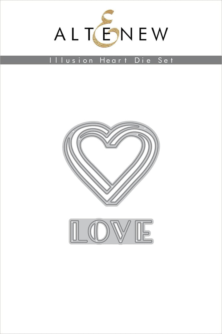 Part A-Glitz Art Craft Co.,LTD Dies Illusion Heart Die Set