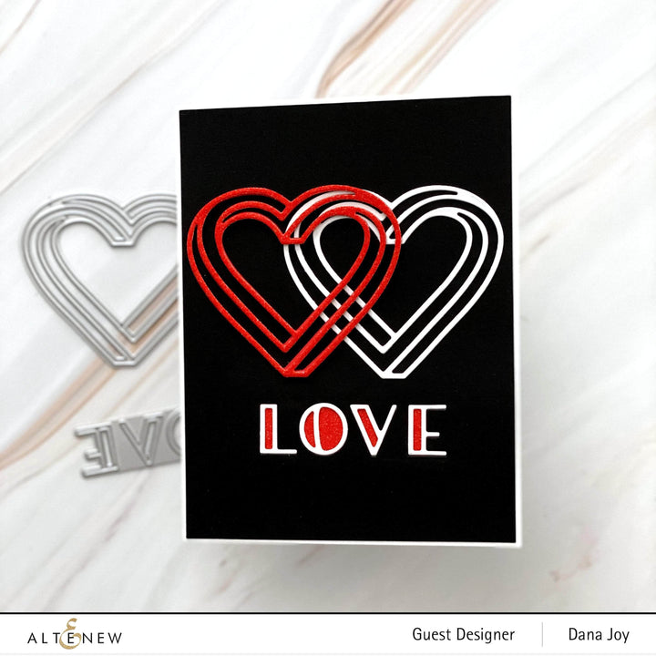 Part A-Glitz Art Craft Co.,LTD Dies Illusion Heart Die Set