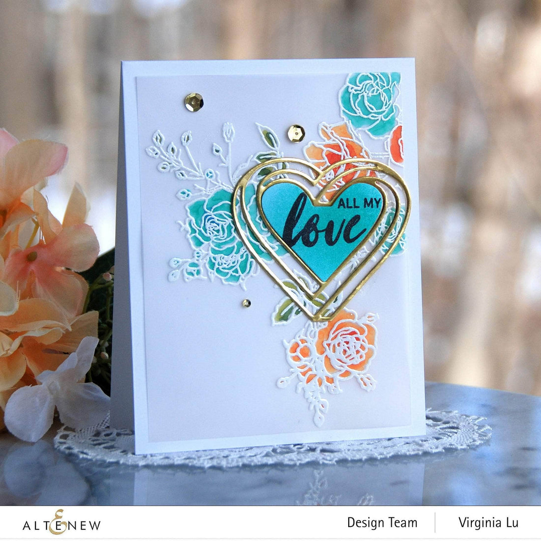 Part A-Glitz Art Craft Co.,LTD Dies Illusion Heart Die Set