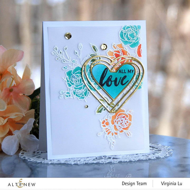 Part A-Glitz Art Craft Co.,LTD Dies Illusion Heart Die Set