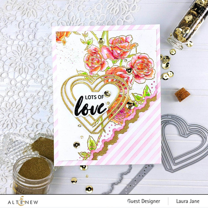 Part A-Glitz Art Craft Co.,LTD Dies Illusion Heart Die Set