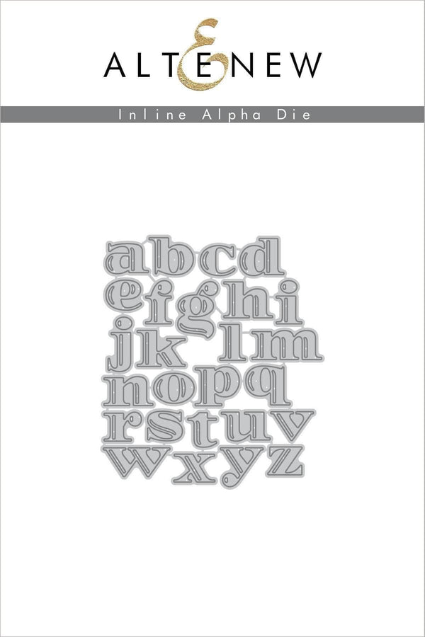 Part A-Glitz Art Craft Co.,LTD Dies Inline Alpha Die Set