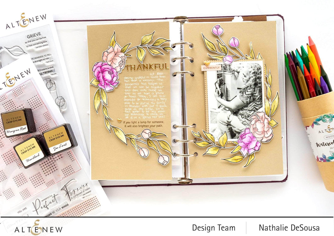 Part A-Glitz Art Craft Co.,LTD Dies Inspirational Quotes Die Set