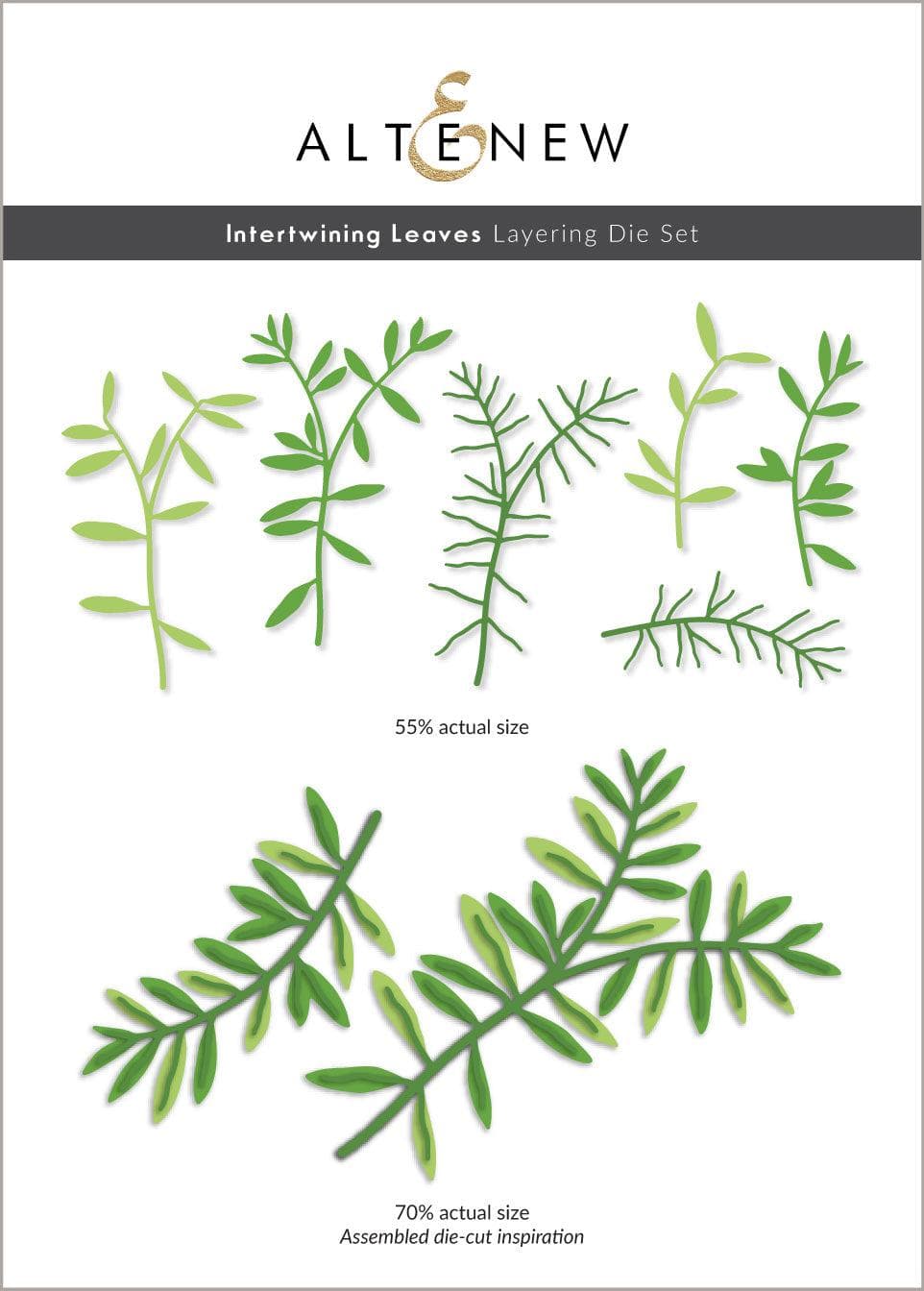 Enterwining Intertwining Leaves Layering Die Set | Altenew