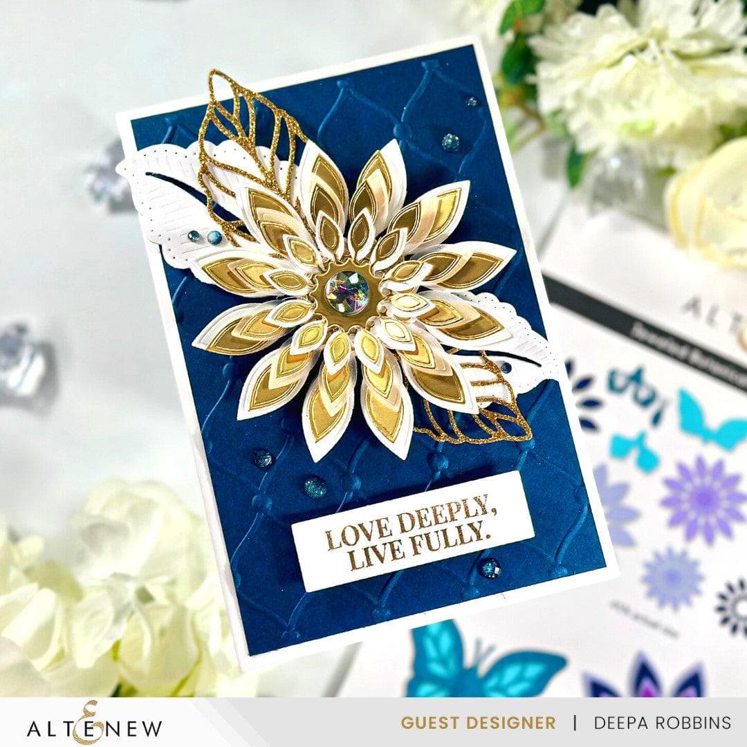 Jeweled Botanicals Layering Die Set