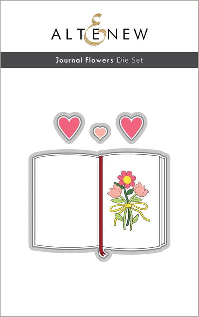 Part A-Glitz Art Craft Co.,LTD Dies Journal Flowers Die Set