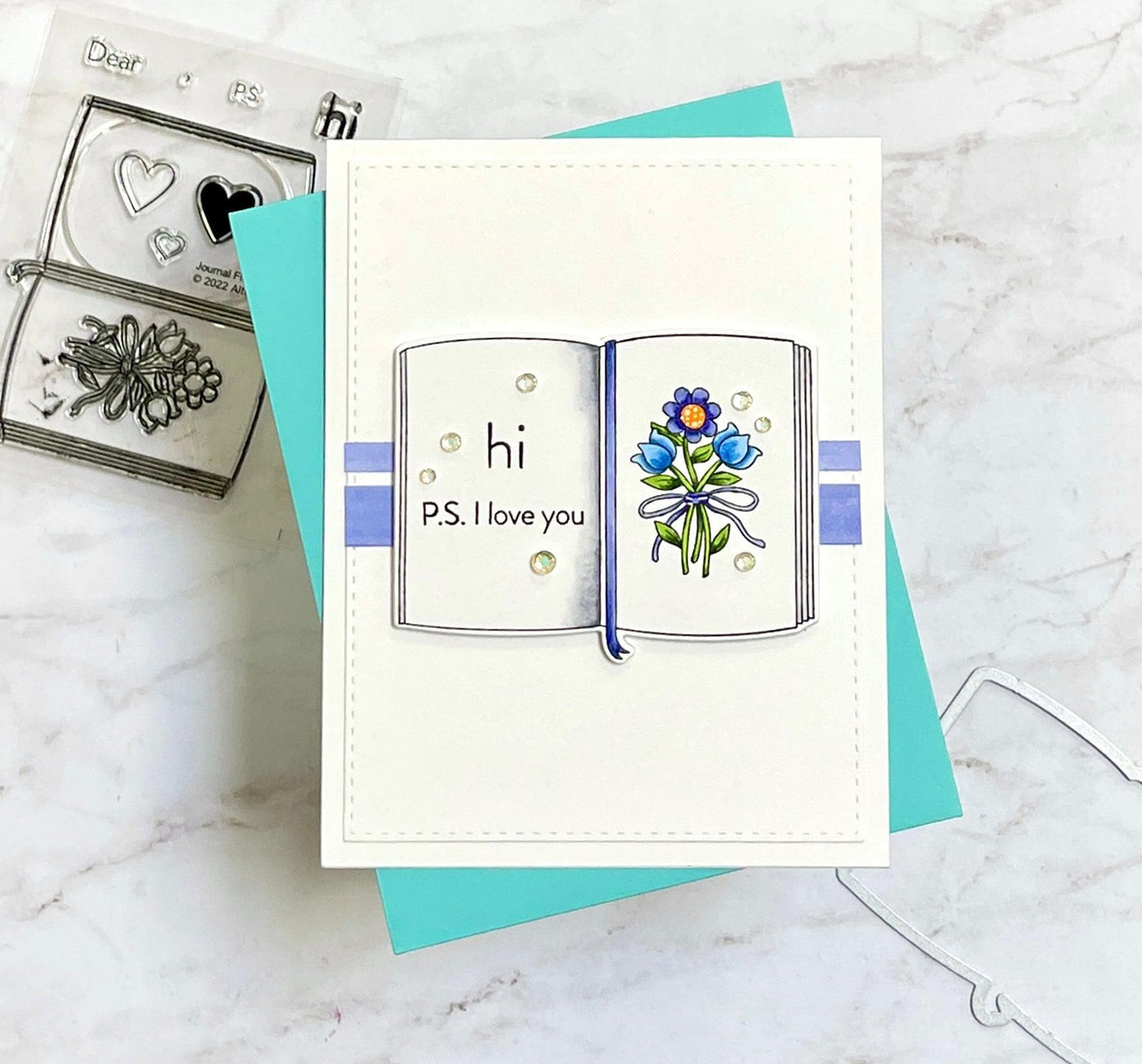 Part A-Glitz Art Craft Co.,LTD Dies Journal Flowers Die Set