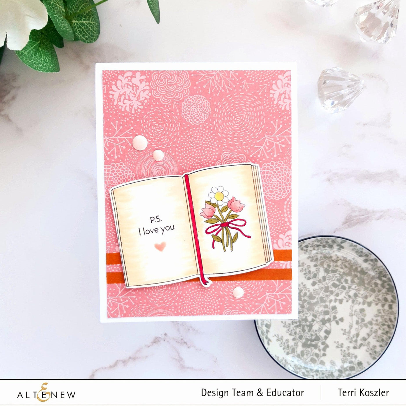 Part A-Glitz Art Craft Co.,LTD Dies Journal Flowers Die Set