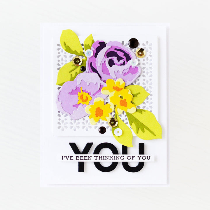 Part A-Glitz Art Craft Co.,LTD Dies Jumbo Garden Picks Layering Die Set