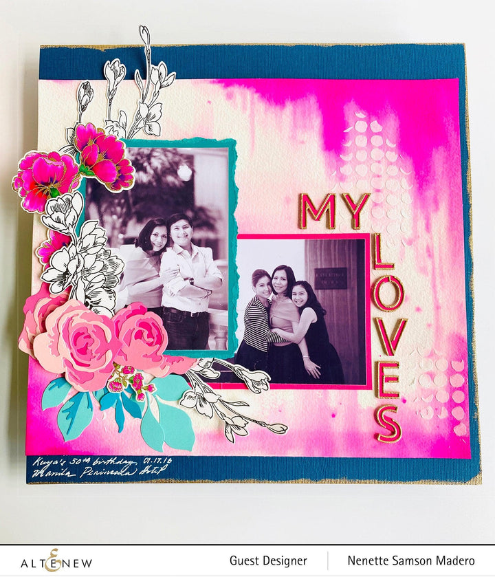 Part A-Glitz Art Craft Co.,LTD Dies Jumbo Garden Picks Layering Die Set