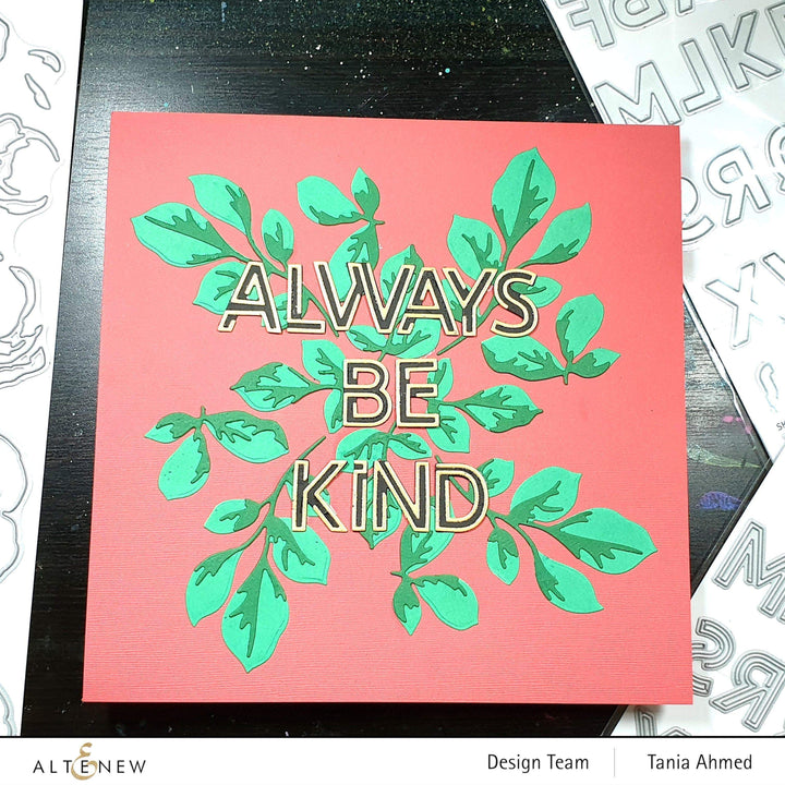 Part A-Glitz Art Craft Co.,LTD Dies Jumbo Garden Picks Layering Die Set