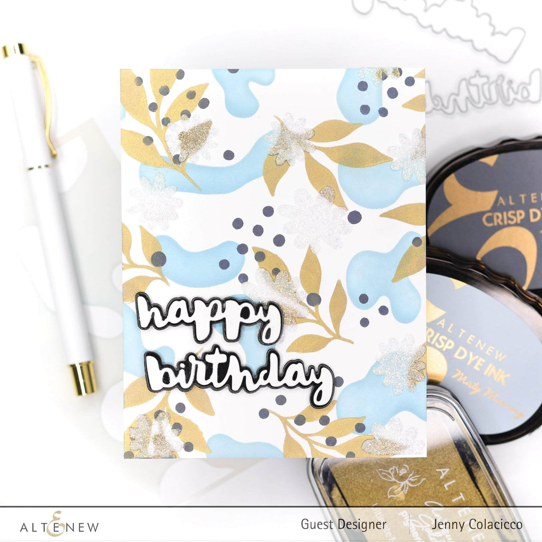 Part A-Glitz Art Craft Co.,LTD Dies Just a Number Die Set