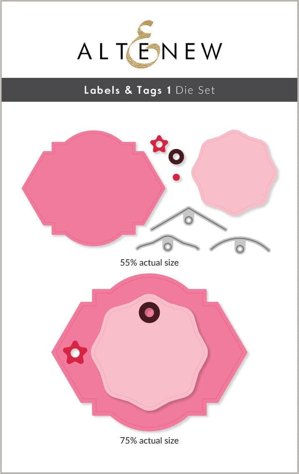 Part A-Glitz Art Craft Co.,LTD Dies Labels & Tags 1 Die Set