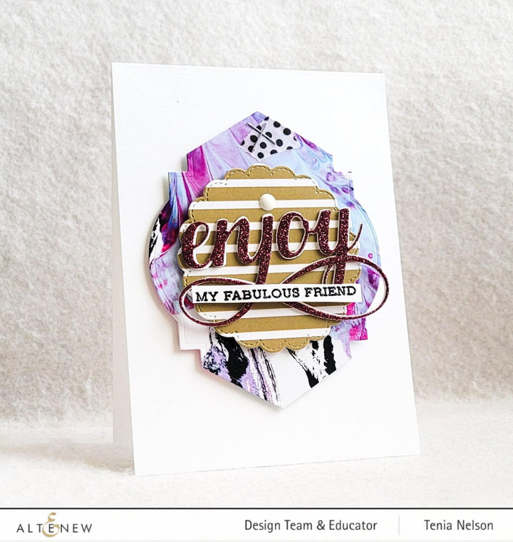 Part A-Glitz Art Craft Co.,LTD Dies Labels & Tags 1 Die Set