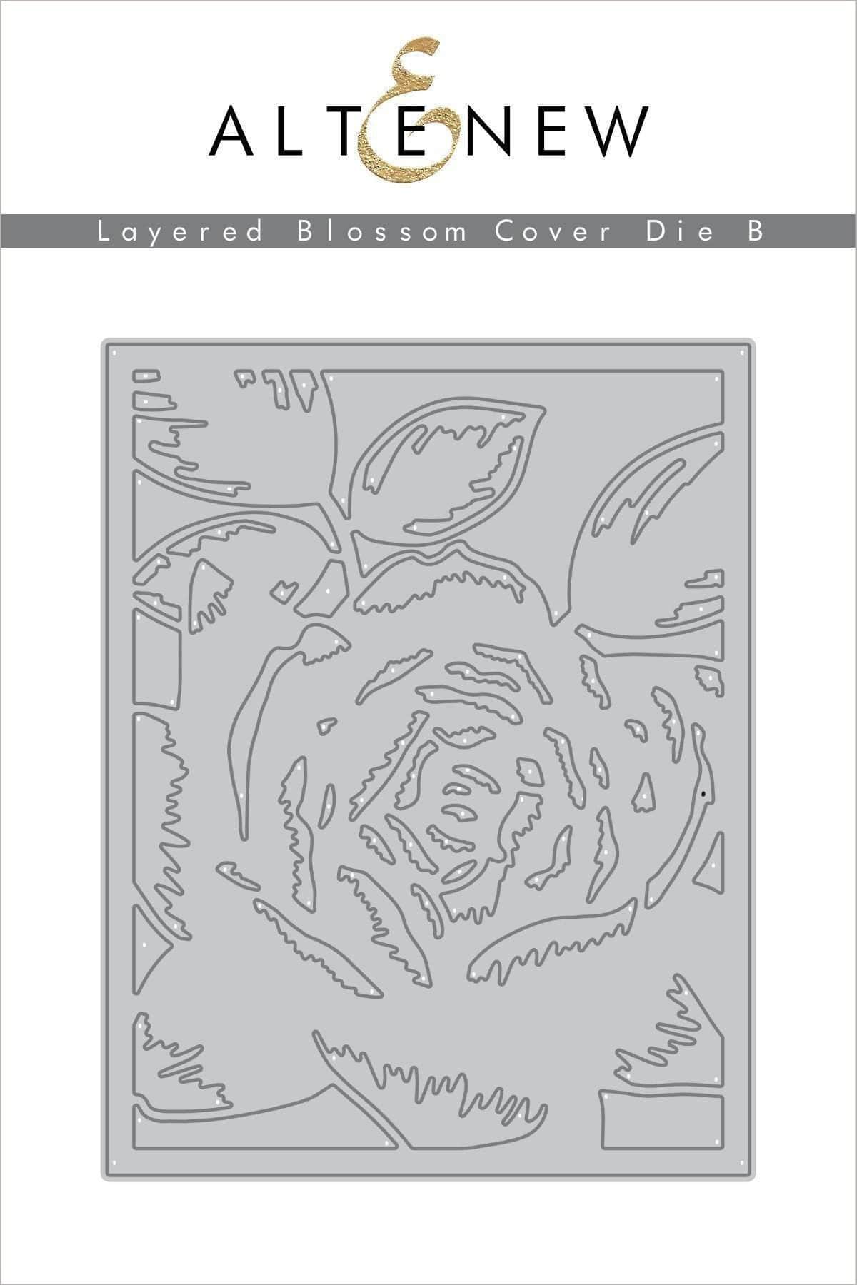 Part A-Glitz Art Craft Co.,LTD Dies Layered Blossom Cover Die B
