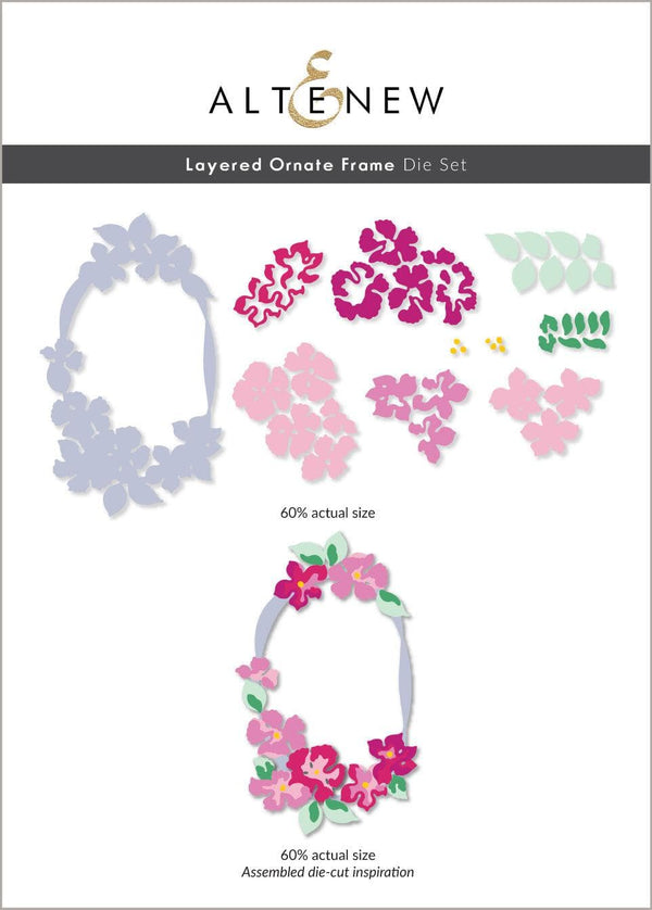 Part A-Glitz Art Craft Co.,LTD Dies Layered Ornate Frame Die Set