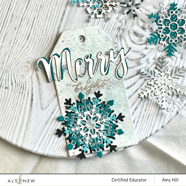 Part A-Glitz Art Craft Co.,LTD Dies Layered Snowflakes 2 Die Set