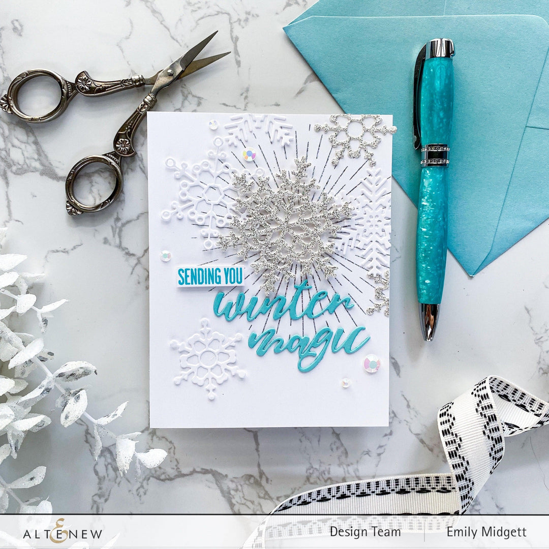 Part A-Glitz Art Craft Co.,LTD Dies Layered Snowflakes 2 Die Set