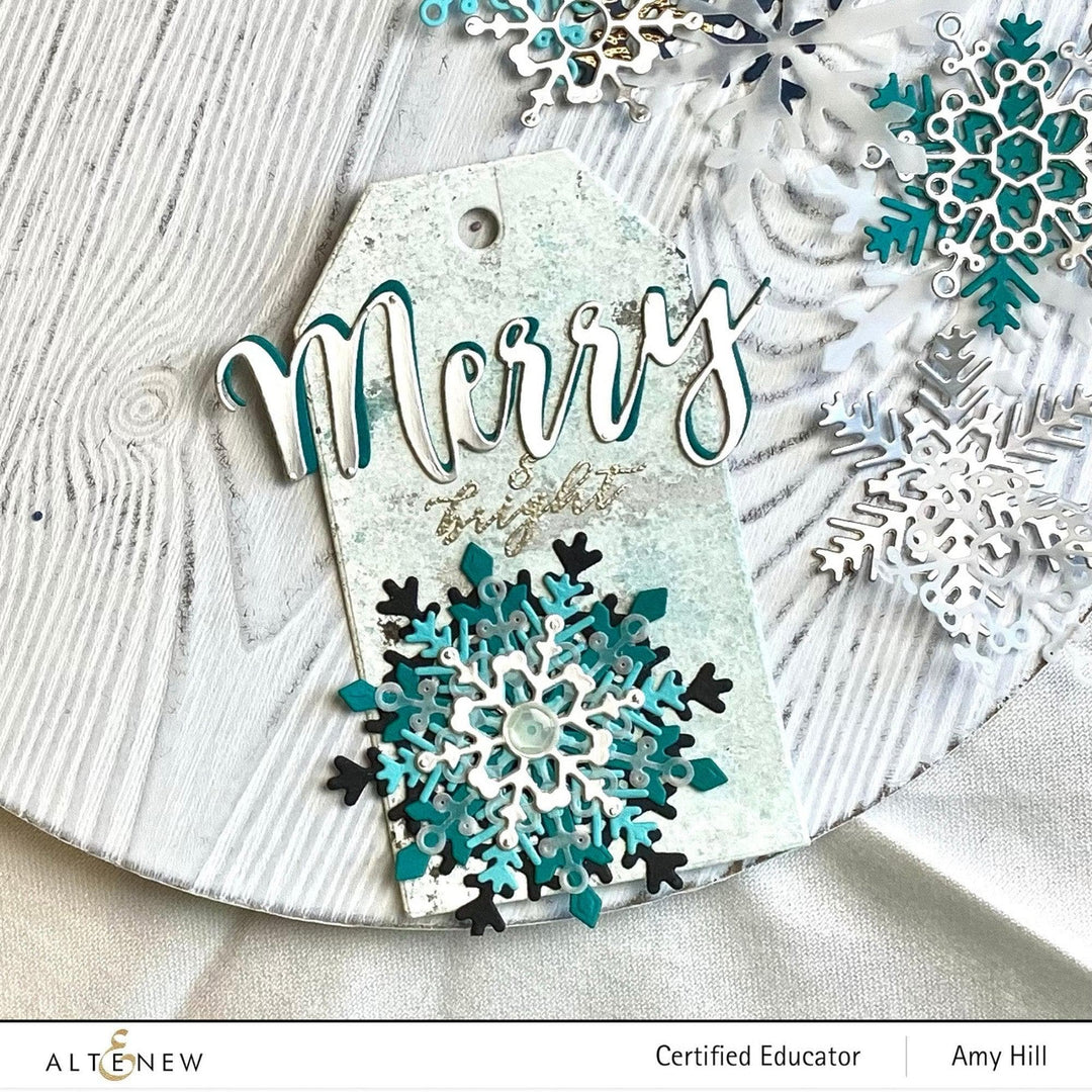Part A-Glitz Art Craft Co.,LTD Dies Layered Snowflakes 2 Die Set