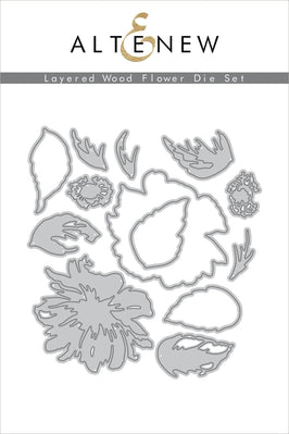 Part A-Glitz Art Craft Co.,LTD Dies Layered Wood Flower Die Set